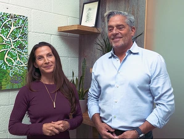 Mark Barnes and Nikki Costello