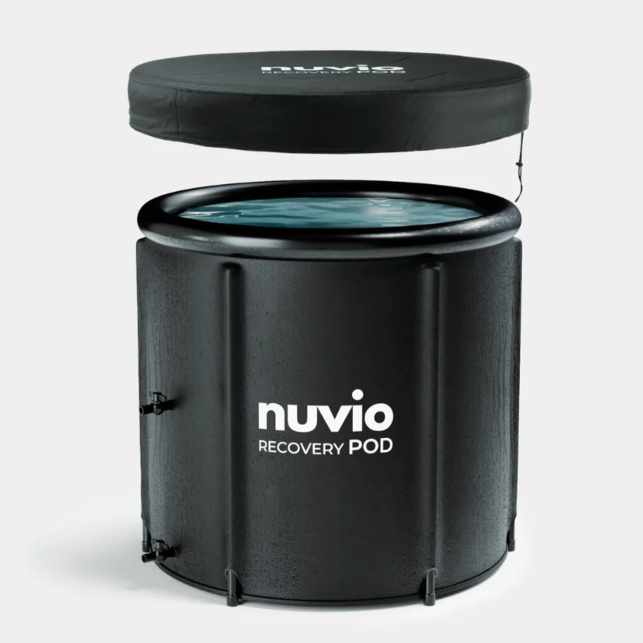 NUVIO Recovery Pod cold plunge tub for cold water therapy